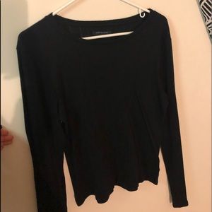 black long sleeve sweater